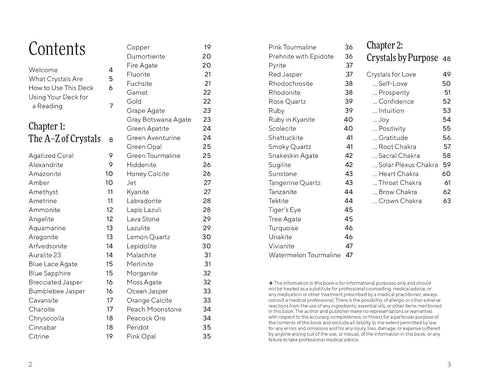 Kristalų orakulo kortos (78 kortų) su gidu – Leaping Hare Press