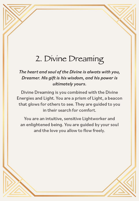 Spirit Dreaming sielos vedimo oracle kortos, 40 kortų