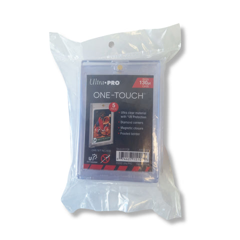Ultra PRO ONE-TOUCH magnetiniai laikikliai kortoms 130pt su UV, 5 vnt
