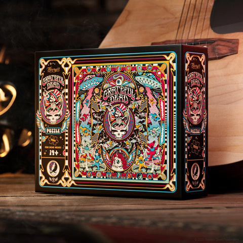 Grateful Dead psichodelinė dėlionė 1000 detalių – Theory11