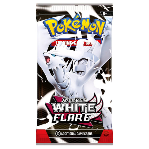 Pokémon TCG Scarlet & Violet White Flare papildymas – 10 kortų, anglų k.