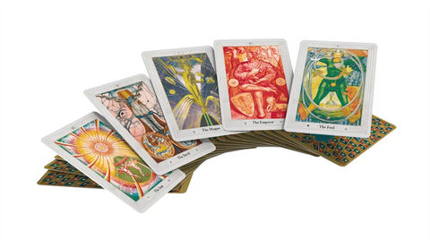 Aleister Crowley THOTH Mažos Tarot kortos