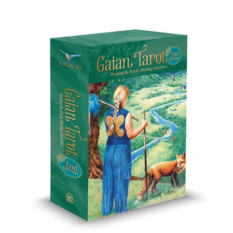 Gaian Tarot – Taro kaladė, antras leidimas: 78 kortos + knyga, atnaujinta