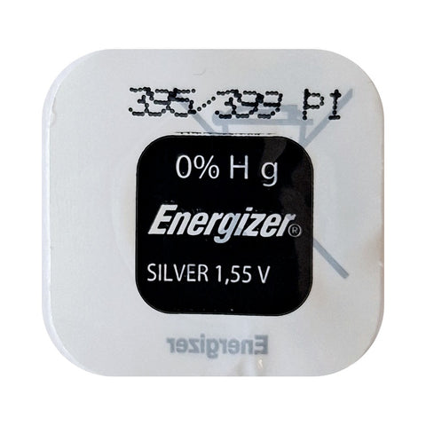 Energizer 395 (SR927SW) sidabro oksido laikrodžių baterijos 10 vnt. 1,55 V