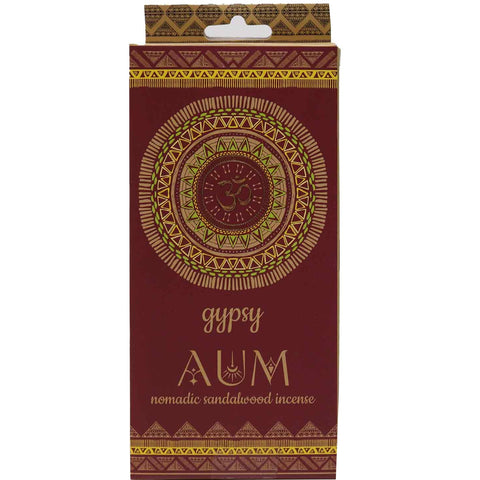 Natūralūs smilkalai AUM Gypsy Nomadic – Ancient Wisdom, 6 lazdelės, meditacijai