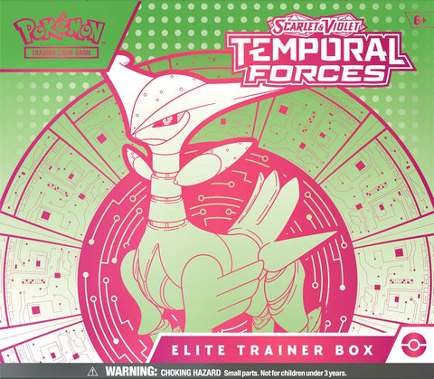 Pokémon Scarlet & Violet: Temporal Forces Iron Leaves Elite Trainer Box (EN)