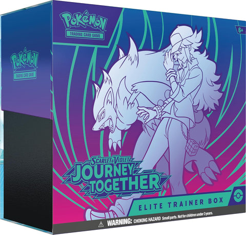 Pokémon Scarlet & Violet Journey Together ETB kortų dėžė kolekcininkams