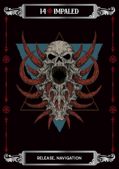 Shadow of Darkness orakulinės kortos Rockpool – šešėlių darbui, 44