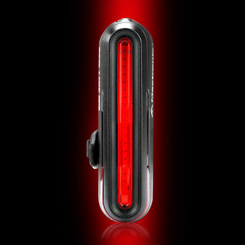 Mactronic Red Line 2.0 galinis dviračio žibintas 20 lm USB-C 360°