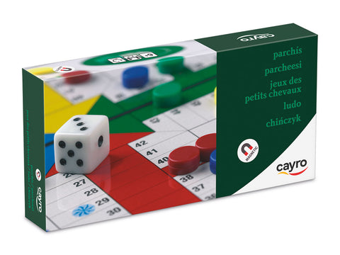 Cayro kelioninis žaidimas „Magnetinis Ludo (Parchís)“, 2–4 žaid., nuo 6 m.