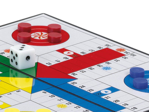 Cayro kelioninis žaidimas „Magnetinis Ludo (Parchís)“, 2–4 žaid., nuo 6 m.