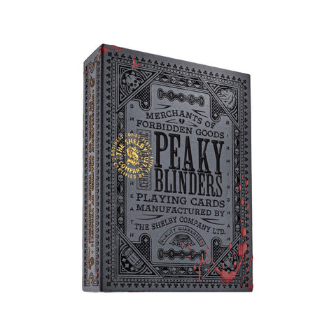 Peaky Blinders prabangios žaidimo kortos pokeriui ir kortų triukams