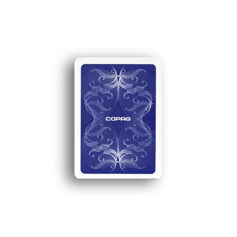 Copag Centennial profesionalios plastikinės pokerio kortos, mėlynos