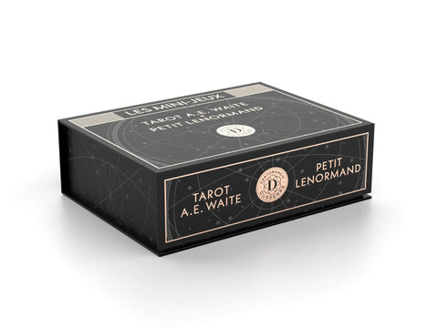 Mini Taro A.E. Waite & Petit Lenormand rinkinys – prancūzų k., būrimams