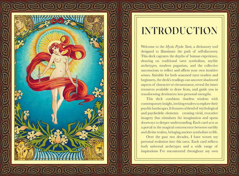 Mystic Psyche tarot kortos savęs pažinimui ir dvasinei įžvalgai