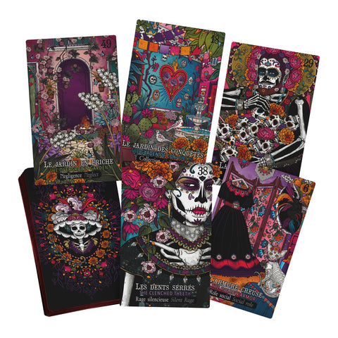 Dusserre Calavera Catrina Oracle orakulo kaladė, 49 kortos