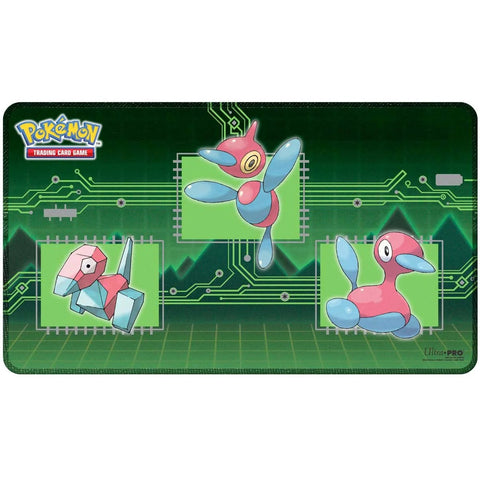 Pokemon Porygon evoliucijos premium TCG žaidimo kilimėlis