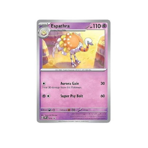 Pokémon TCG Scarlet & Violet Espathra blisteris (EN papildymas)
