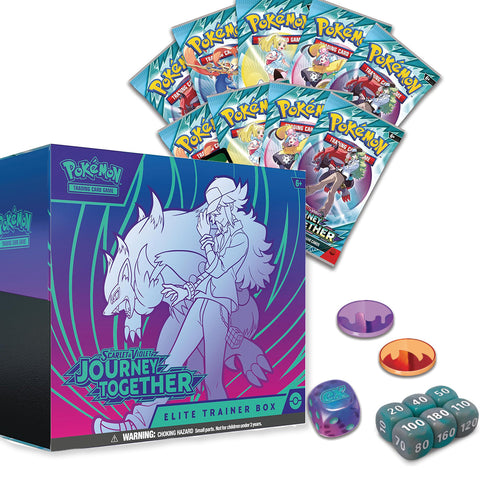 Pokémon Scarlet & Violet Journey Together ETB kortų dėžė kolekcininkams