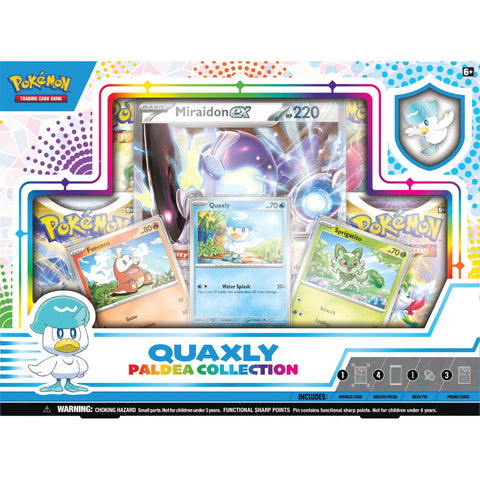 Pokemon TCG Scarlet & Violet Quaxly Paldea kolekcinė dėžė EN