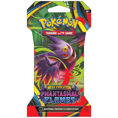 Pokemon TCG Phantasmal Flames Mega Evolution papildymo pakelis (EN)