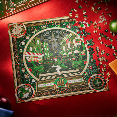 Elfas dėlionė 1000 detalių – kalėdinė galvosūkio dovana fanams