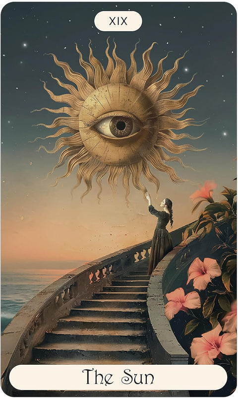 Magical Hours Tarot kortos – 78 kortų su spalvotu vadovu, intuicijai
