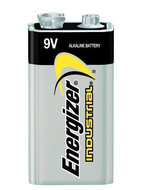 Energizer Industrial 9V šarminės baterijos, 12 vnt. profesionalams