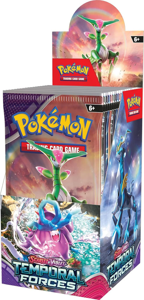 Pokemon Scarlet & Violet Temporal Forces pusė booster dėžės (EN)