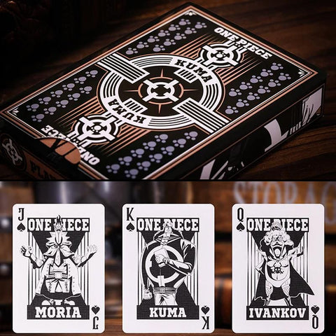 One Piece Kuma pokerio kortos – licencijuotos, kolekcininkams