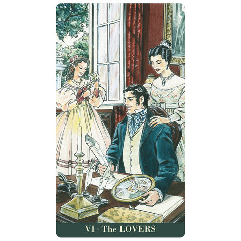 Jane Austen Taro kortos – 78 kortų kaladė literatūros gerbėjams