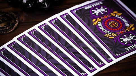 One Piece Juodabarzdžio pokerio kortos – licencijuotos kolekcininkams