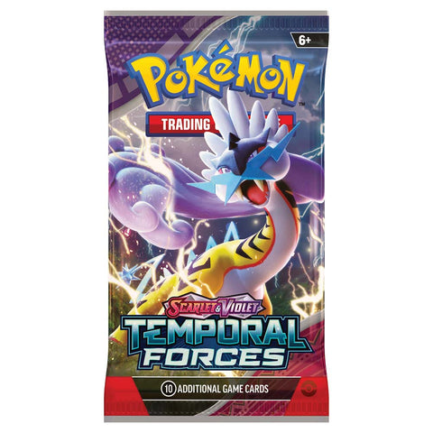 Pokémon TCG Scarlet & Violet: Temporal Forces boosteris (10 kortų, anglų k.)