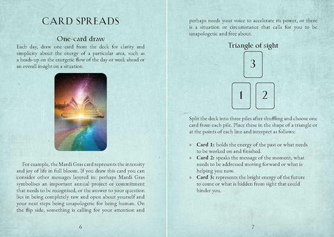 Ritual Earth Oracle orakulo kaladė Rockpool – 36 kortos, knygelė