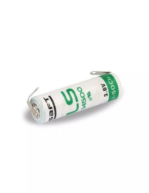Saft LS14500 3,6V 2600mAh ličio baterija su U kontaktais