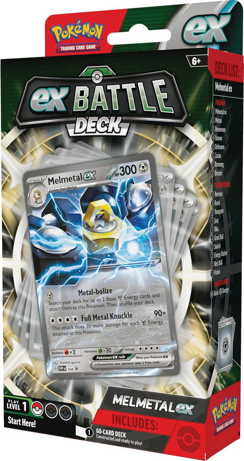 Pokémon TCG Melmetal ex Battle Deck – paruošta 60 kortų kaladė