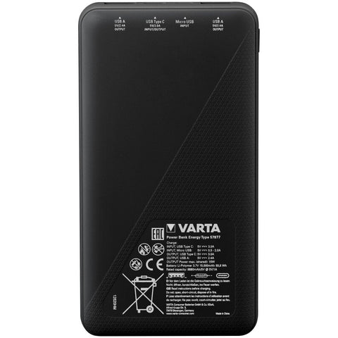 Varta Energy 15000mAh greito įkrovimo išorinė baterija