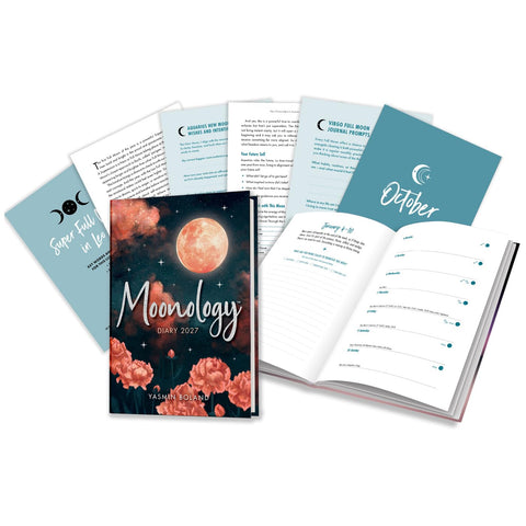 Moonology Diary 2027 – Mėnulio ciklų užrašinė ir planuoklis