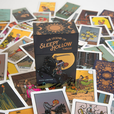 Sleepy Hollow Legenda – gotikinė Taro kaladė, 78 kortos + vadovas (EN)