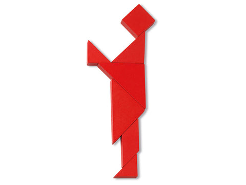 Cayro stalo žaidimas „Tangram 4 (medinis)“, 1–4 žaid., nuo 5 m.