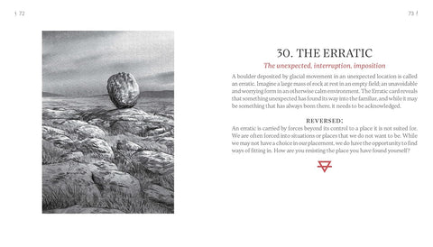 The Bloodlands Oracle pranašavimo kaladė, 42 kortos + vadovas