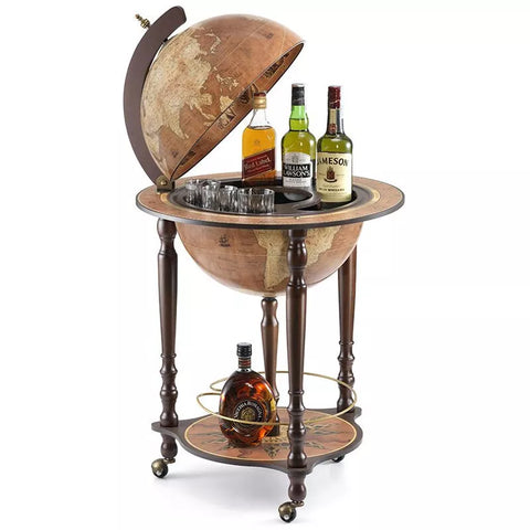 Prabangus gaublys-baras „Da Vinci“ 40 cm – rankų darbo itališkas mini baras