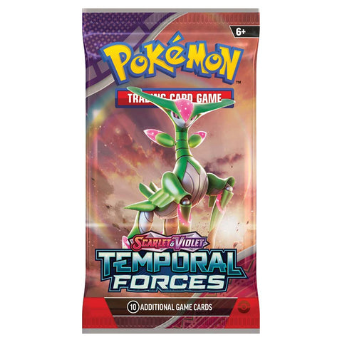 Pokémon TCG Scarlet & Violet: Temporal Forces boosteris (10 kortų, anglų k.)