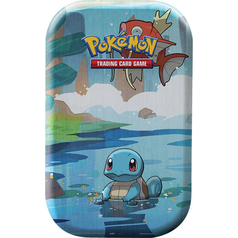 Pokemon Kanto Friends Mini metalinė dėžutė su 2 booster pakeliais