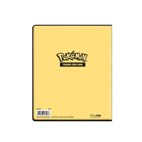 Pikachu 4 kišenių Pokémon kortelių albumas kolekcininkams