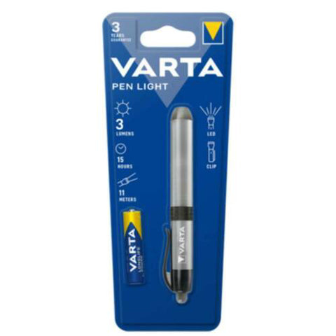 Varta Pen Light aliuminis žibintuvėlis 3 lm, AAA, 15 val.
