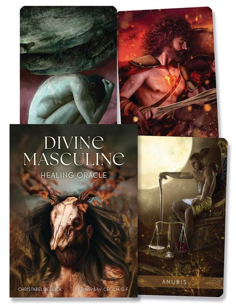 Dieviškojo Vyriškumo Gydomasis Orakulas – Blue Angel kortos