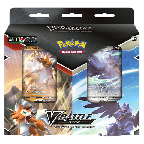 Pokémon TCG V Battle Deck rinkinys: Lycanroc prieš Corviknight