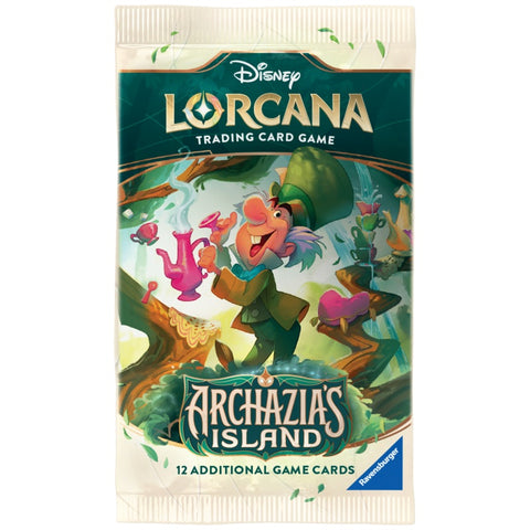 Disney Lorcana TCG Archazia’s Island Booster – 12 kortelių papildymas (angl.)