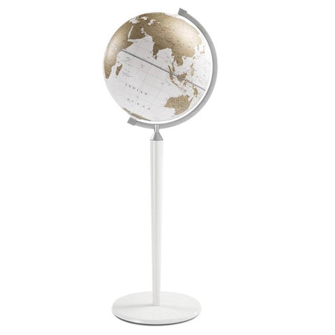 Grindų gaublys Zoffoli Vasco da Gama All White, 115 cm, anglų kalba